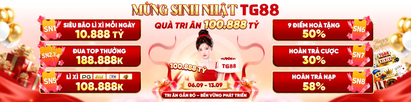 sinh nhật TG88